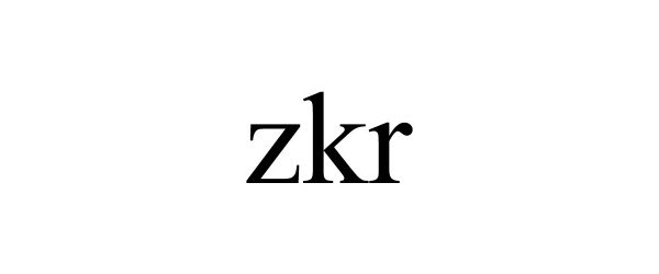 Trademark Logo ZKR