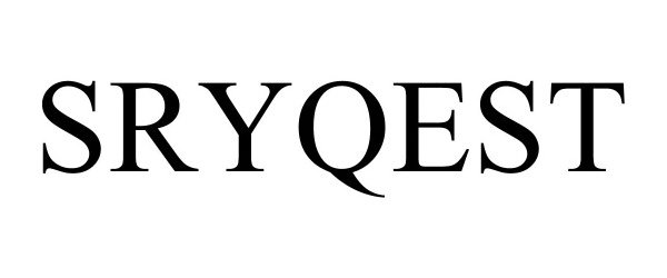 Trademark Logo SRYQEST