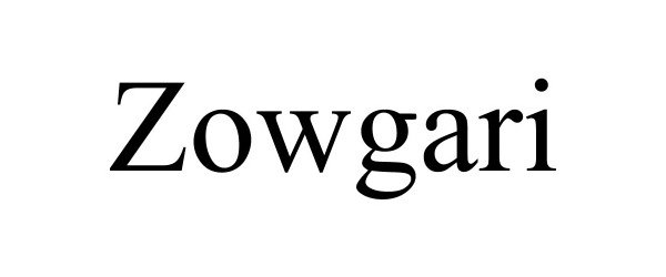  ZOWGARI