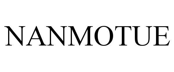 Trademark Logo NANMOTUE