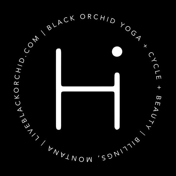 Trademark Logo HI BLACK ORCHID YOGA + CYCLE + BEAUTY BILLINGS, MONTANA LIVEBLACKORCHID.COM
