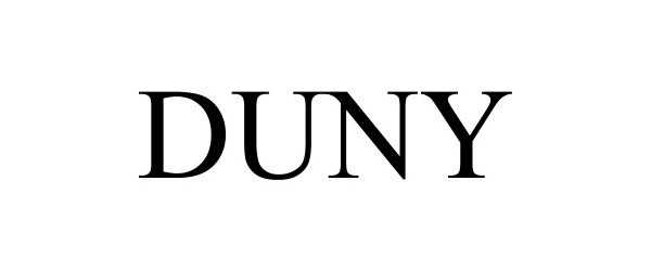 Trademark Logo DUNY