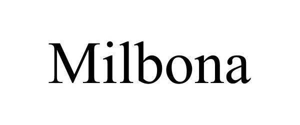 Trademark Logo MILBONA