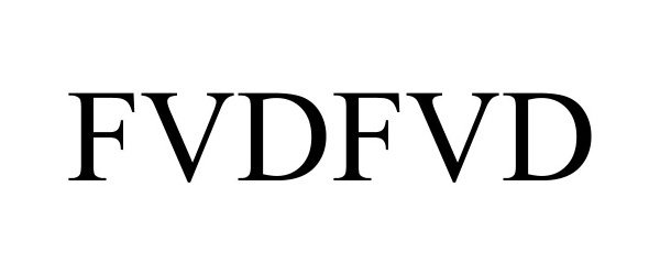 Trademark Logo FVDFVD