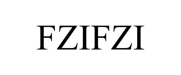 Trademark Logo FZIFZI
