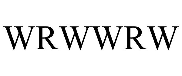  WRWWRW