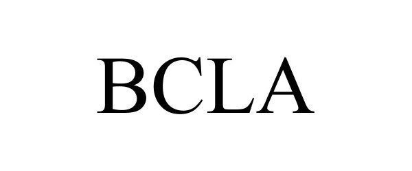 Trademark Logo BCLA