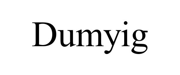 Trademark Logo DUMYIG