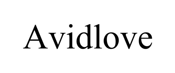 Trademark Logo AVIDLOVE