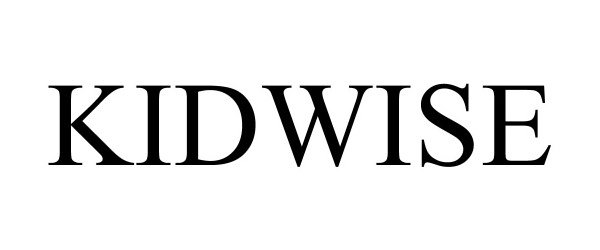 Trademark Logo KIDWISE