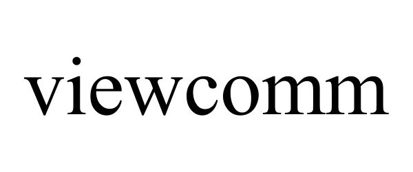 Trademark Logo VIEWCOMM