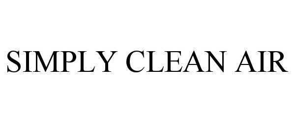  SIMPLY CLEAN AIR