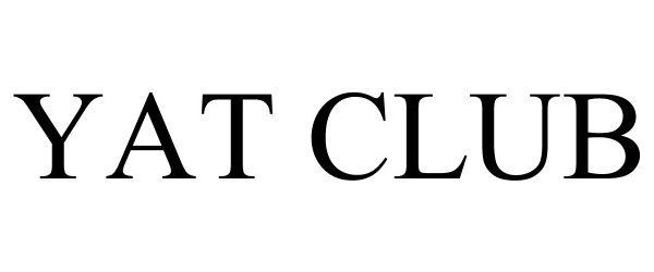 Trademark Logo YAT CLUB