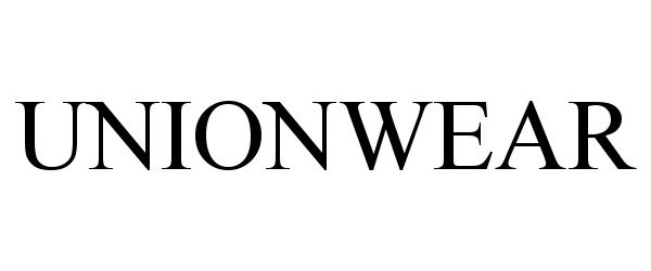 Trademark Logo UNIONWEAR