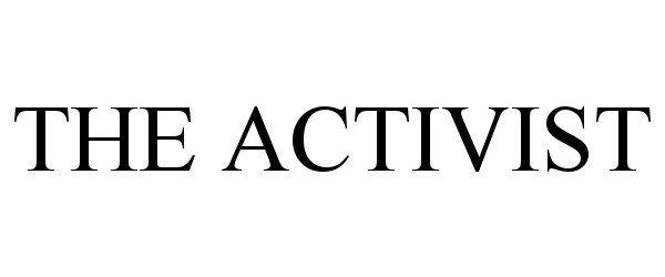 Trademark Logo THE ACTIVIST