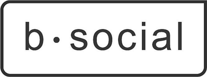 Trademark Logo B·SOCIAL