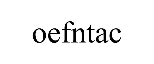 Trademark Logo OEFNTAC