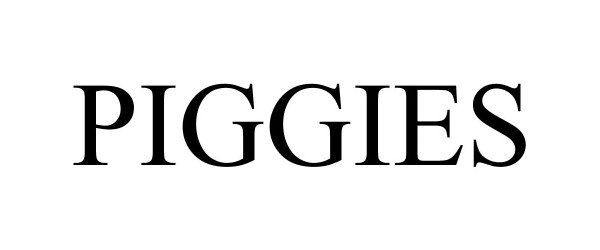 Trademark Logo PIGGIES