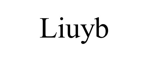 Trademark Logo LIUYB