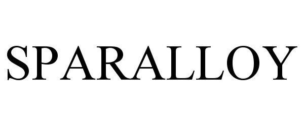  SPARALLOY