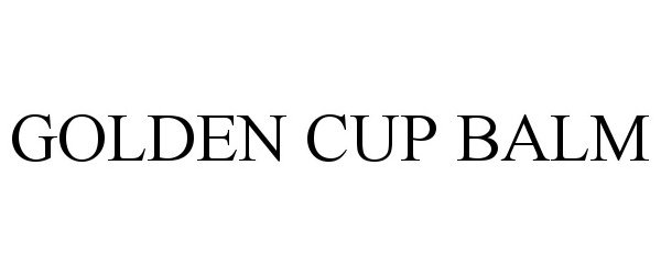  GOLDEN CUP BALM