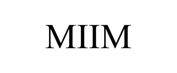  MIIM