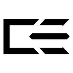  A STYLIZED LETTER "C" AND A STYLIZED LETTER "E".