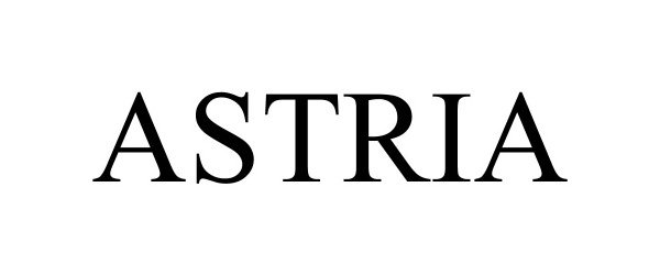 Trademark Logo ASTRIA