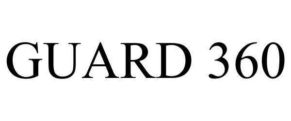 Trademark Logo GUARD 360