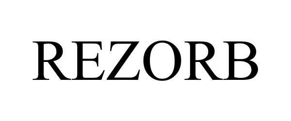 Trademark Logo REZORB