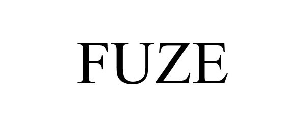 Trademark Logo FUZE