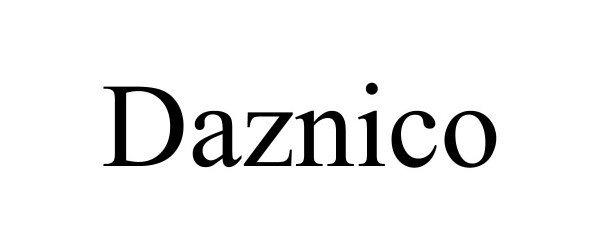 Trademark Logo DAZNICO