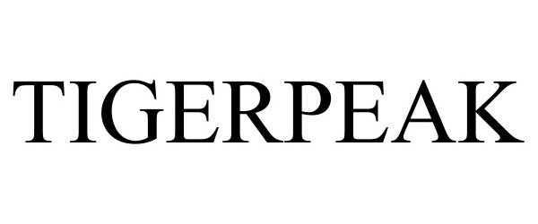 Trademark Logo TIGERPEAK