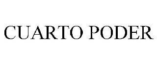 Trademark Logo CUARTO PODER