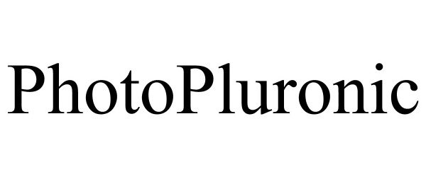  PHOTOPLURONIC