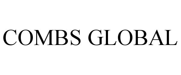 Trademark Logo COMBS GLOBAL