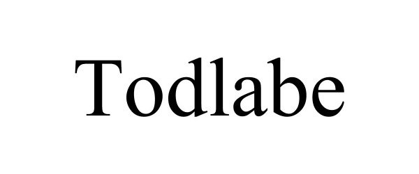 Trademark Logo TODLABE