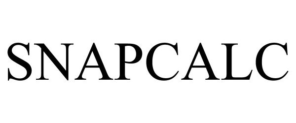 Trademark Logo SNAPCALC