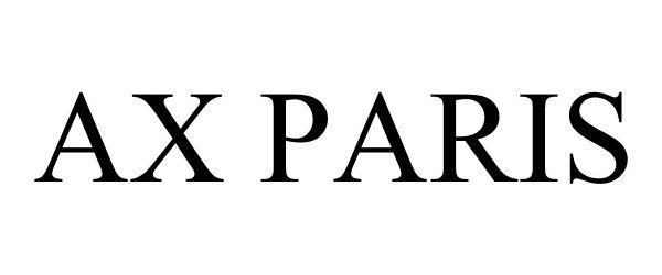 Trademark Logo AX PARIS