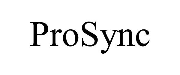  PROSYNC