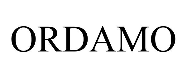 Trademark Logo ORDAMO