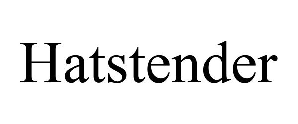 Trademark Logo HATSTENDER