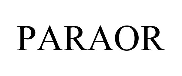 Trademark Logo PARAOR