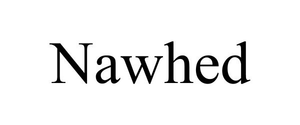 Trademark Logo NAWHED