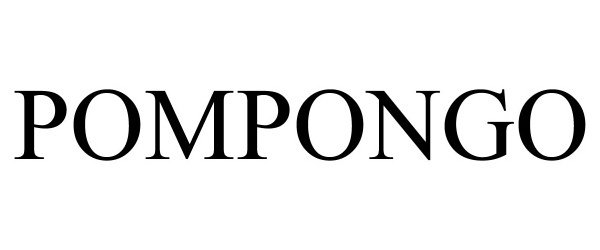 Trademark Logo POMPONGO