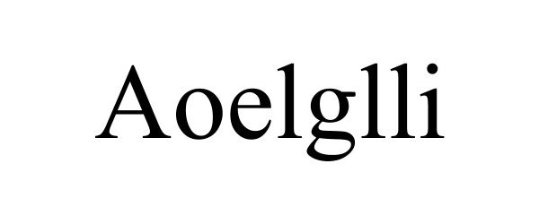 Trademark Logo AOELGLLI