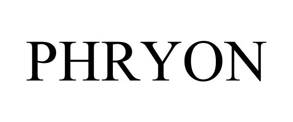  PHRYON