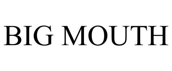Trademark Logo BIG MOUTH