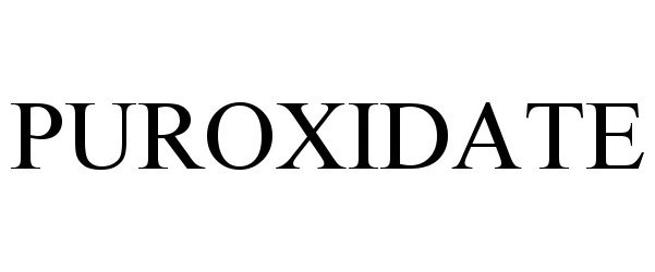 Trademark Logo PUROXIDATE