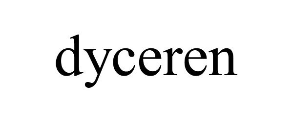 Trademark Logo DYCEREN